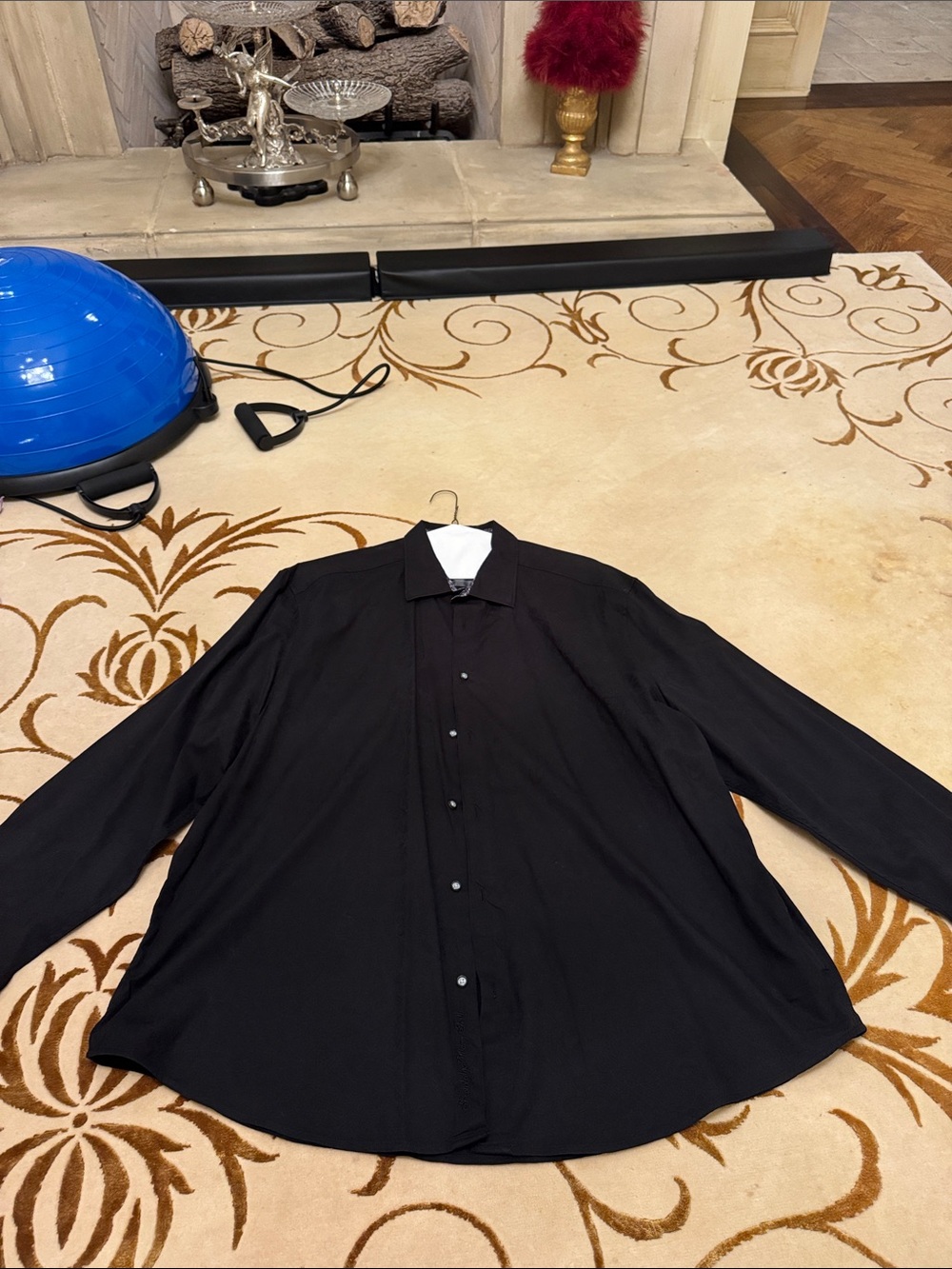 Robert Graham Black Men's Dress Shirt